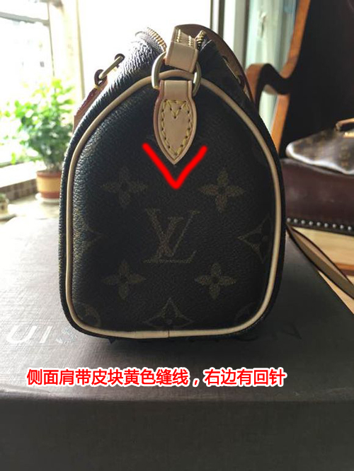 分辨nano speedy lv迷你包真假就看這兩點