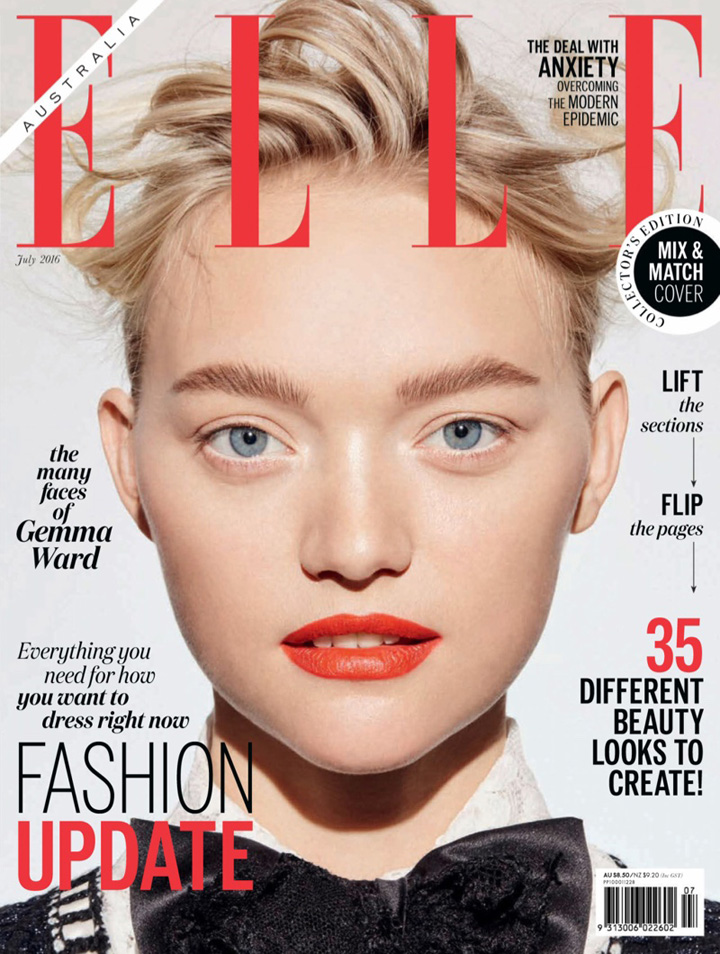 Gemma Ward��Elle���Ĵ�������2016��7��̖